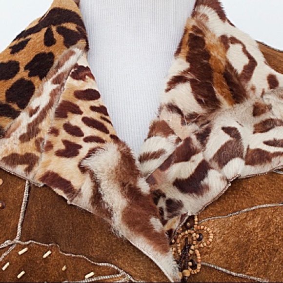 Breathtaking-BENEDETTA NOVI Shearling jacket - Picture 6 of 8